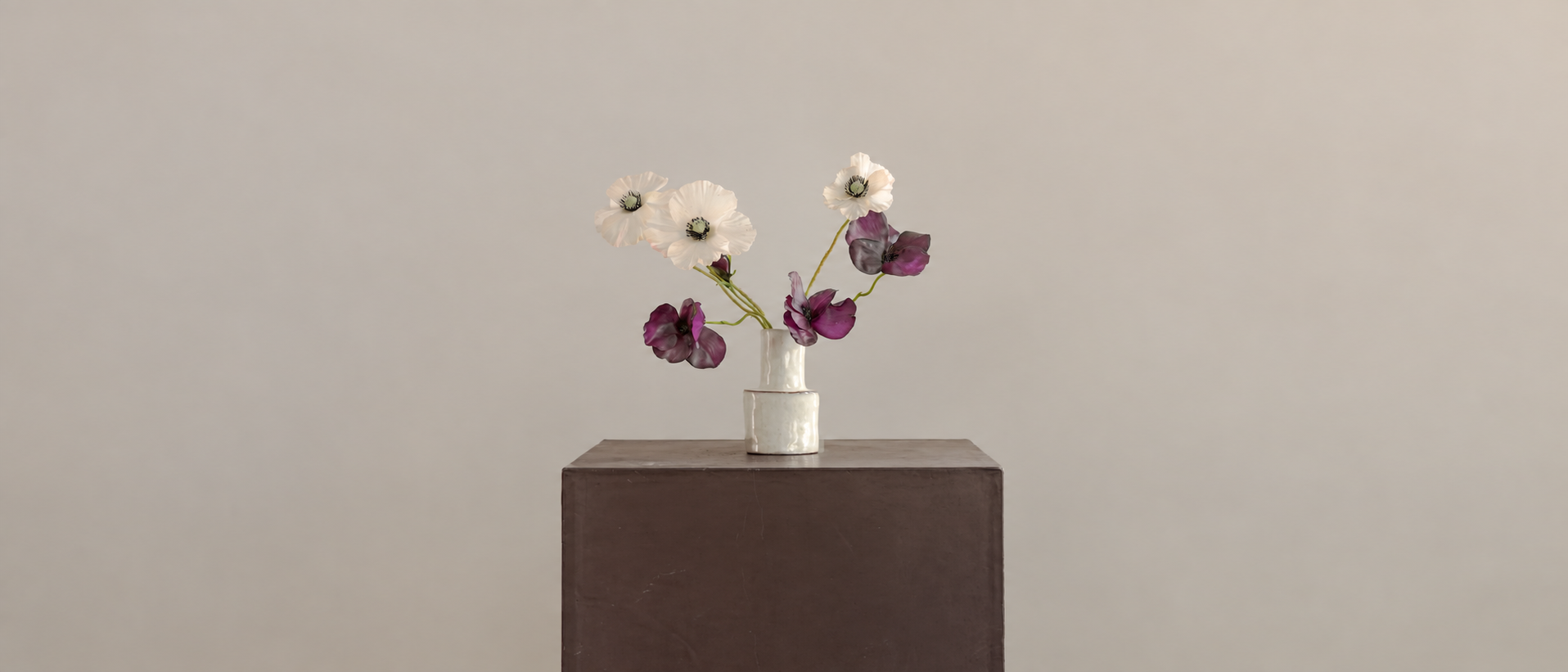 Thoughtfully styled interior with decorative objects