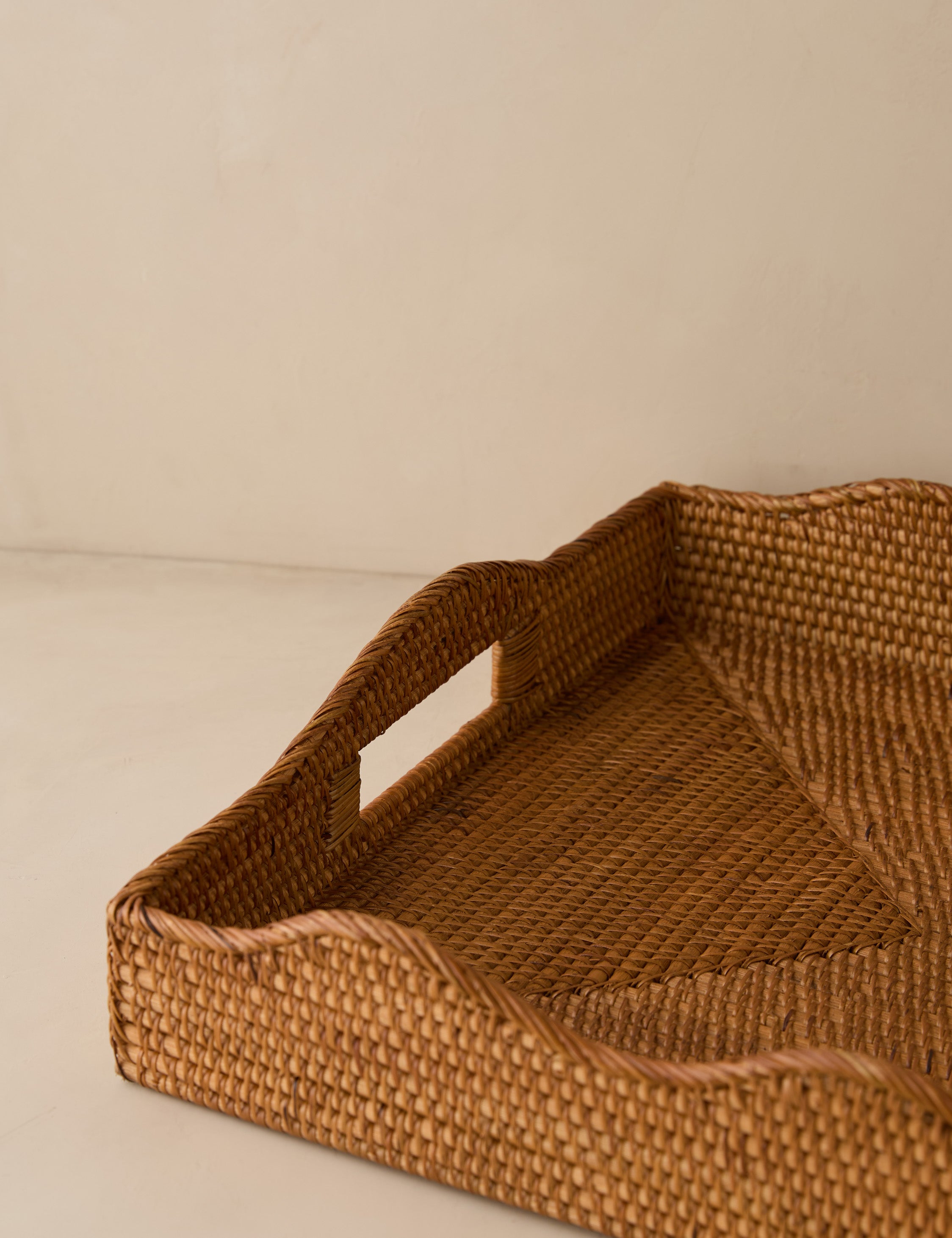 Organic Rattan Tray - Natural - Image 14