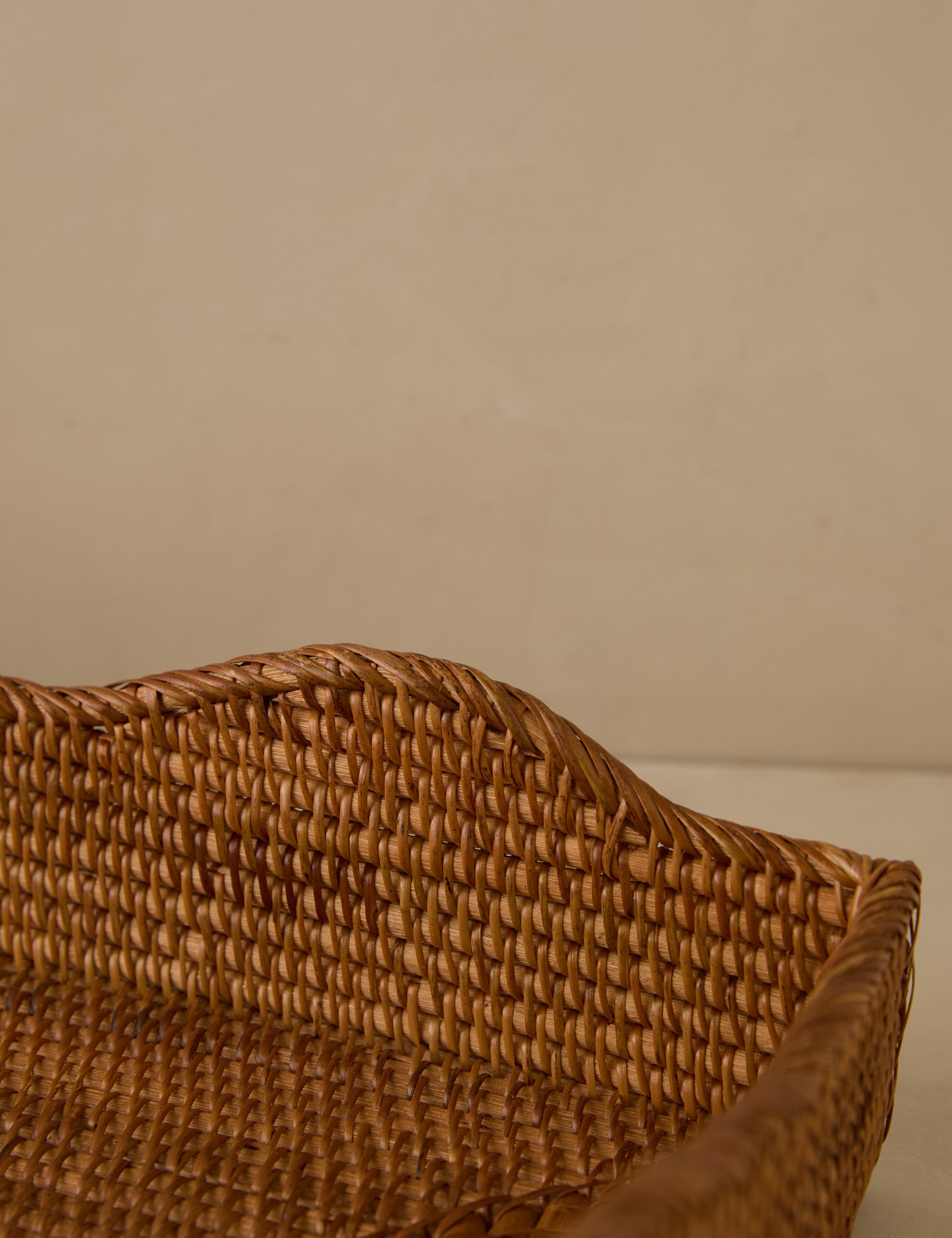Organic Rattan Tray - Natural - Image 12
